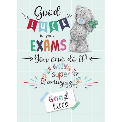 Good Luck In You Exams Me To You Bear Card £1.79